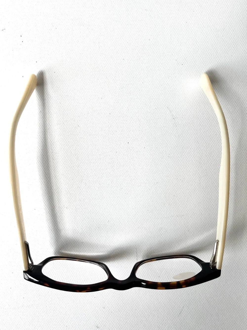 2pr Lot PETITE Fit +1.75 Reading Glasses Imperfect Tortoise/White Square Hornrim